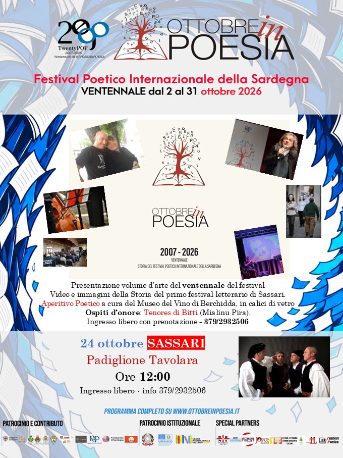 Locandina ottobre in Poesia